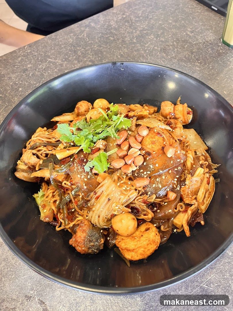 Spicy Noodle Dish