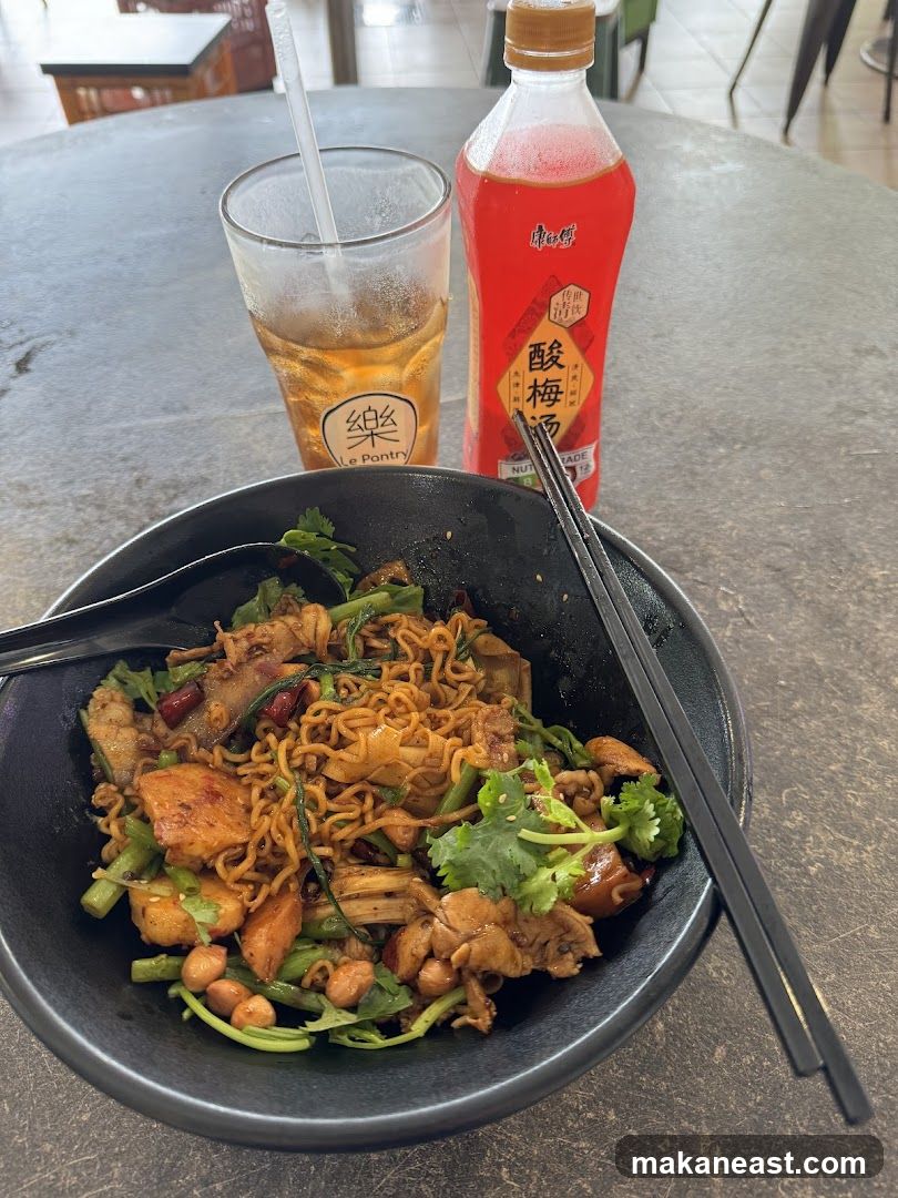Noodles with Chicken and Vegetables
