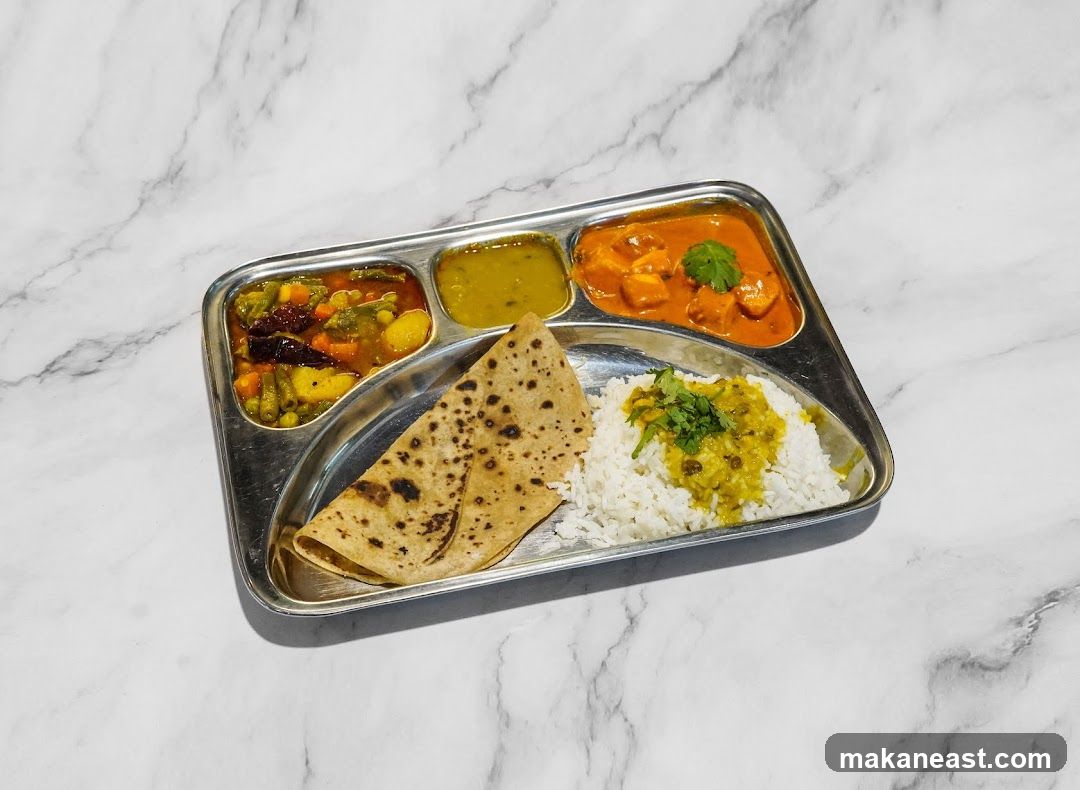 Indian Thali Meal
