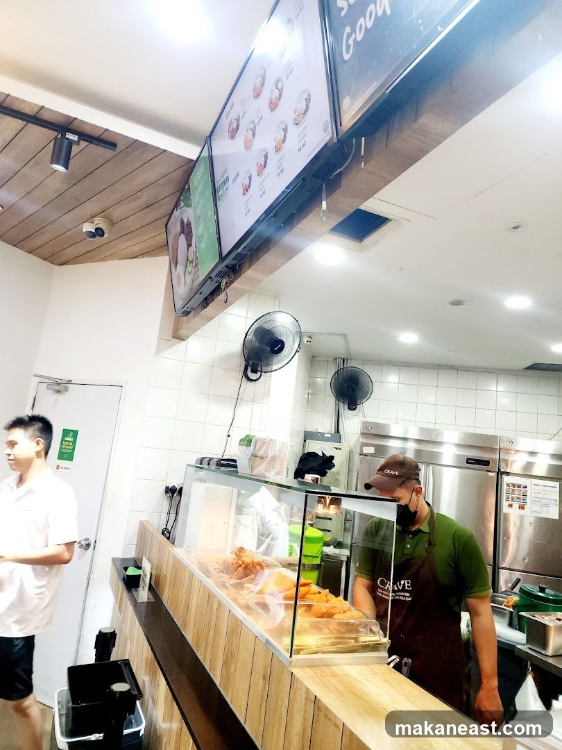 Food Counter with Staff