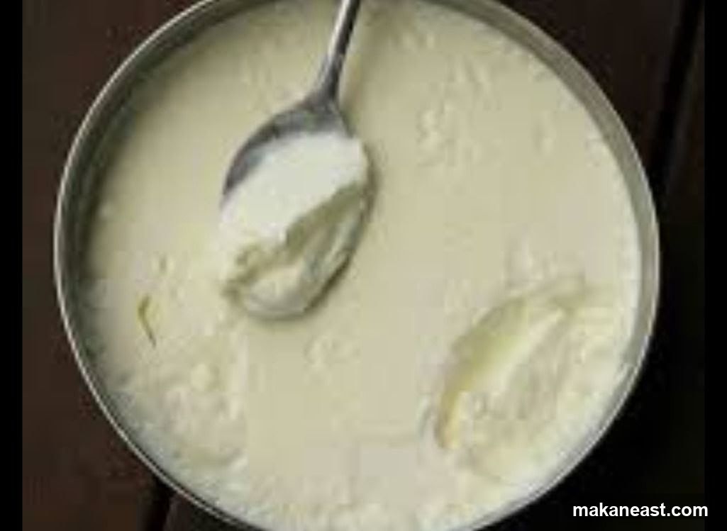 Creamy Yogurt in a Bowl