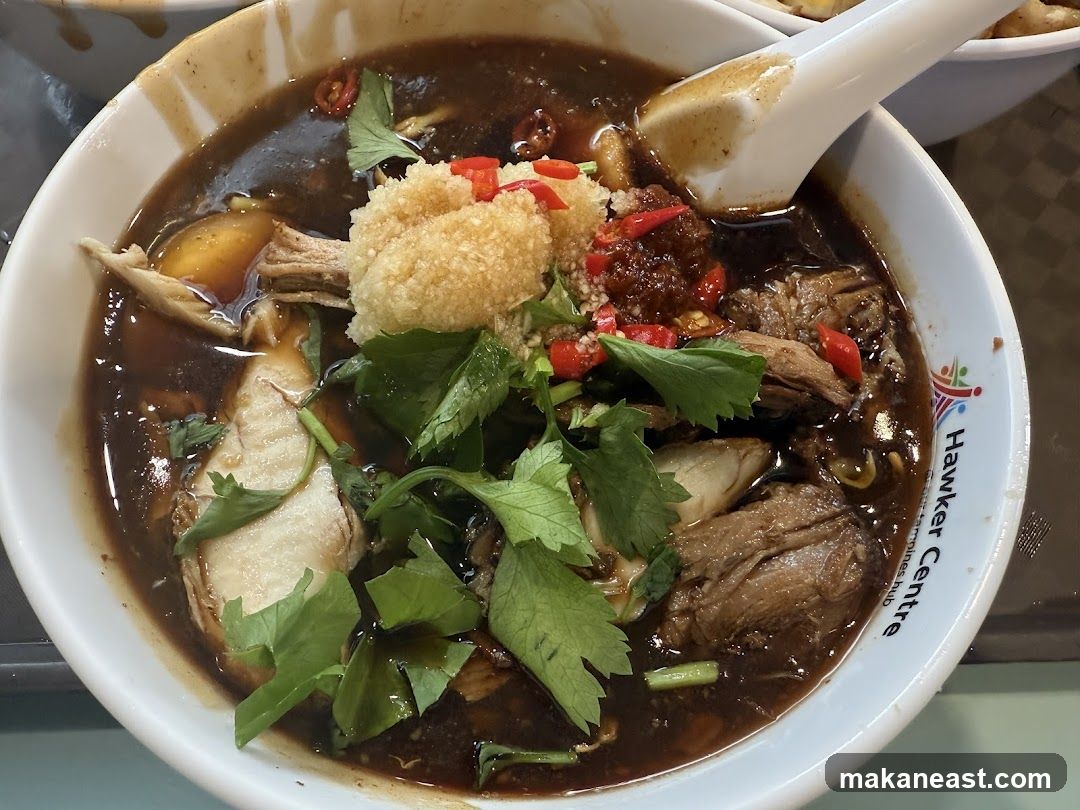 Braised Duck Noodles