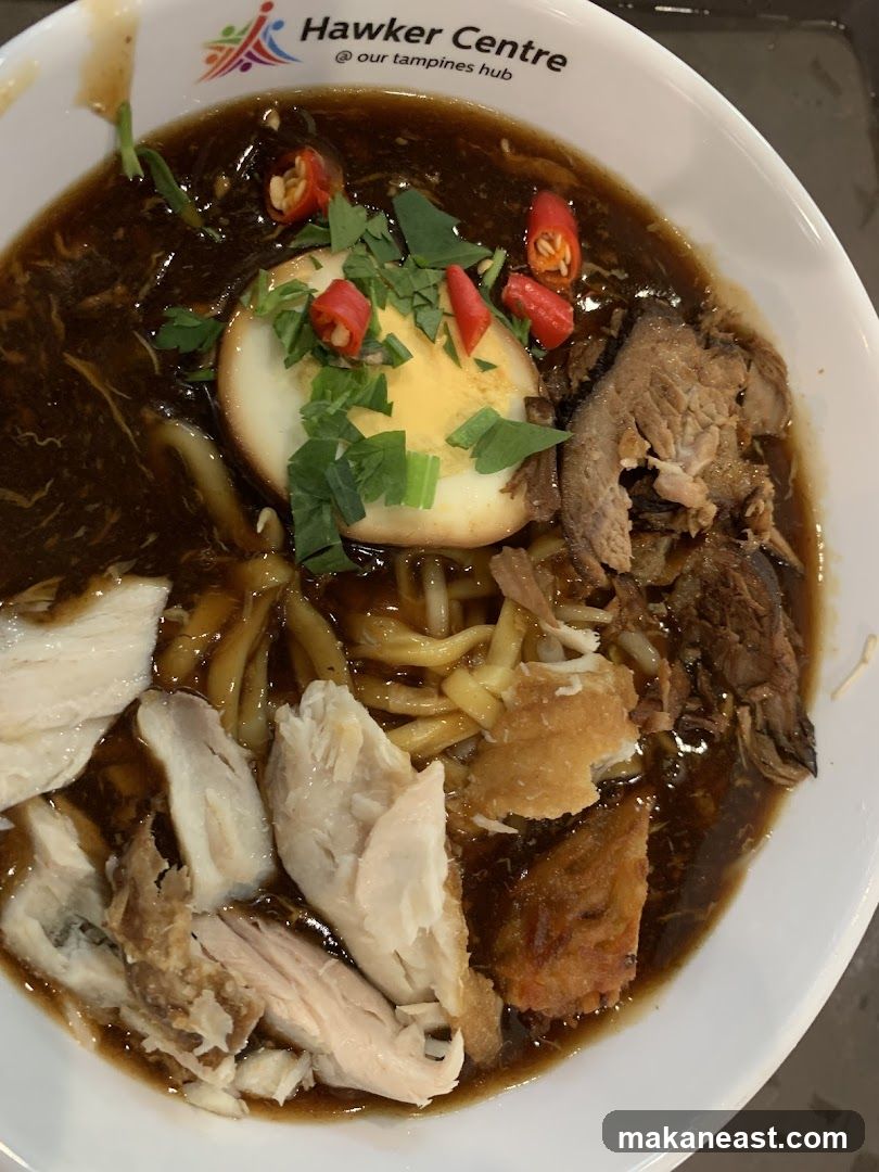 Noodle Dish at Hawker Centre