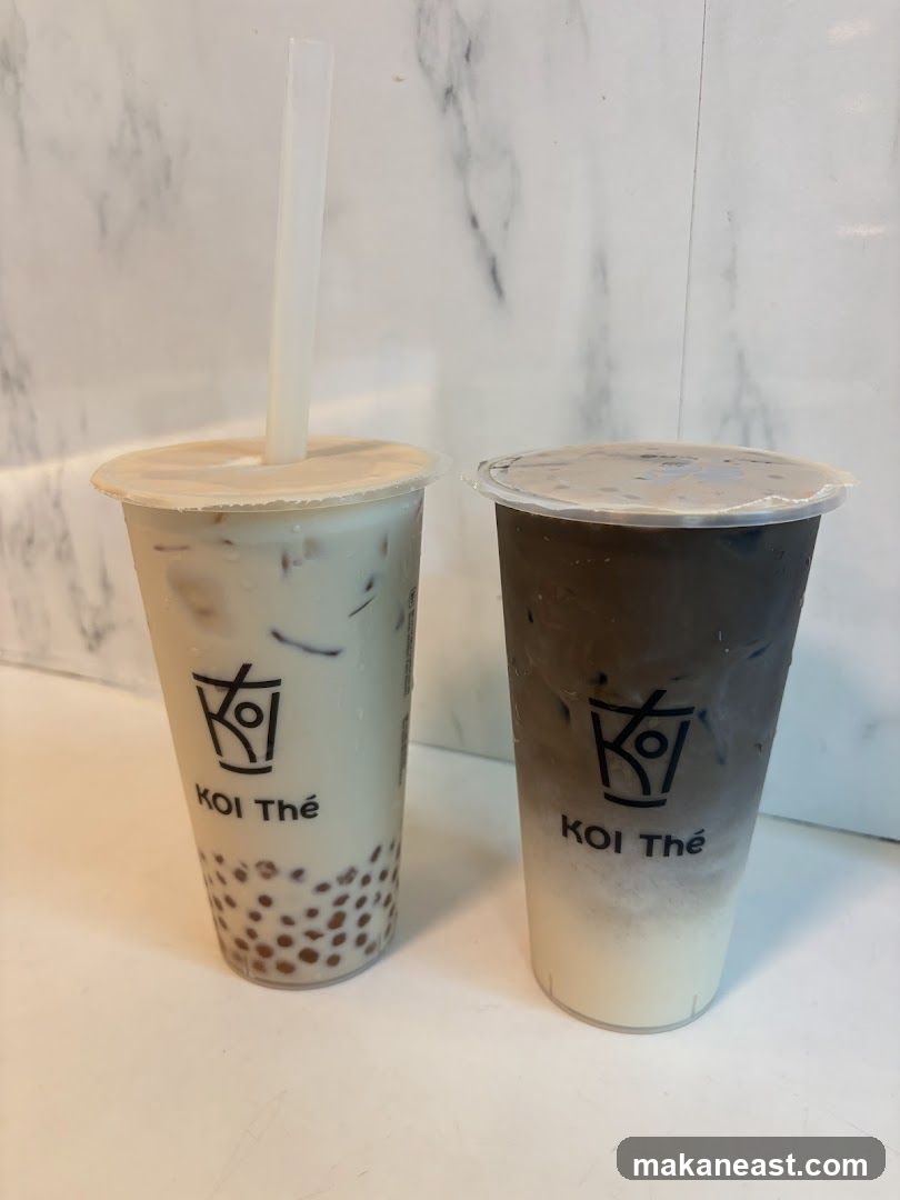 Two Bubble Teas