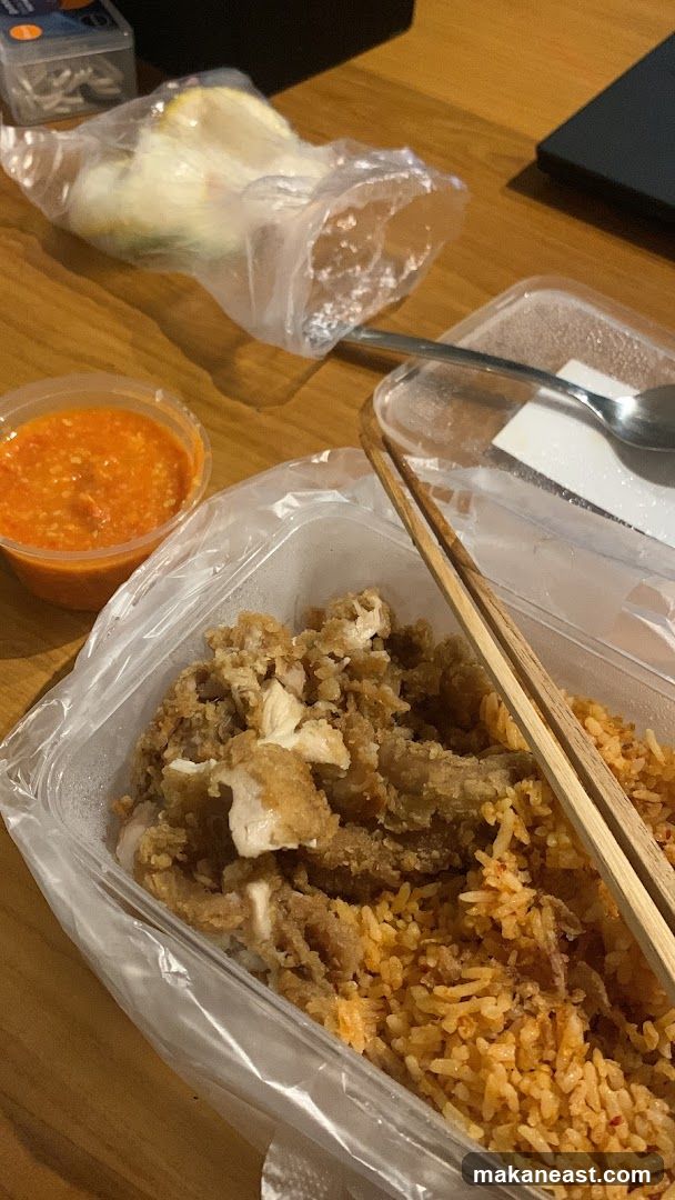 Fried Chicken and Rice
