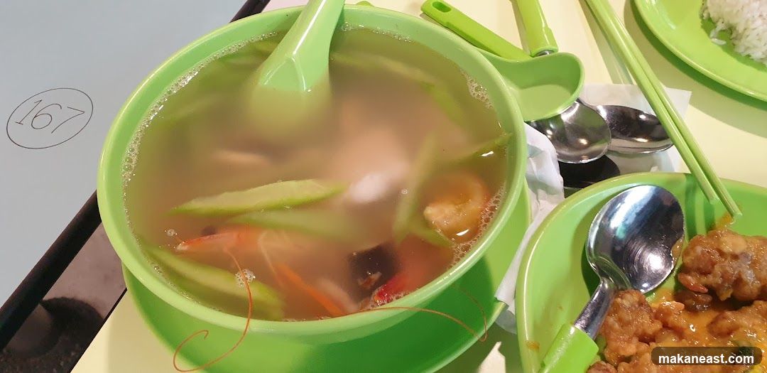 Soup with Shrimp and Vegetables