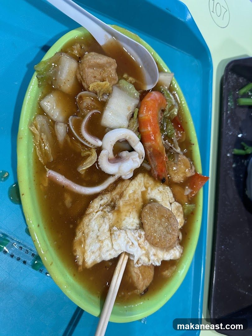 Seafood and Tofu Soup