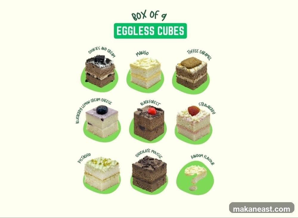 Eggless Cubes