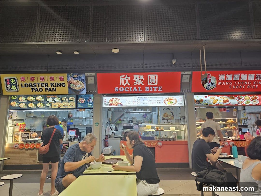 Food Stalls at a Market