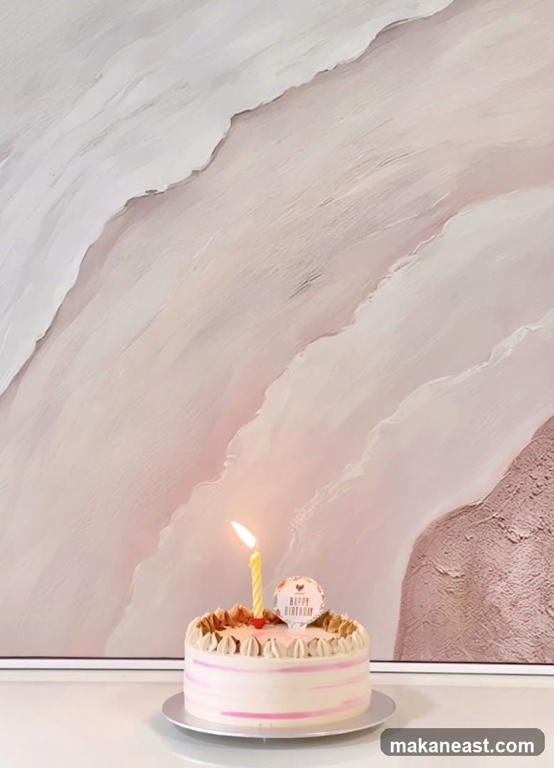 Birthday Cake with Candle