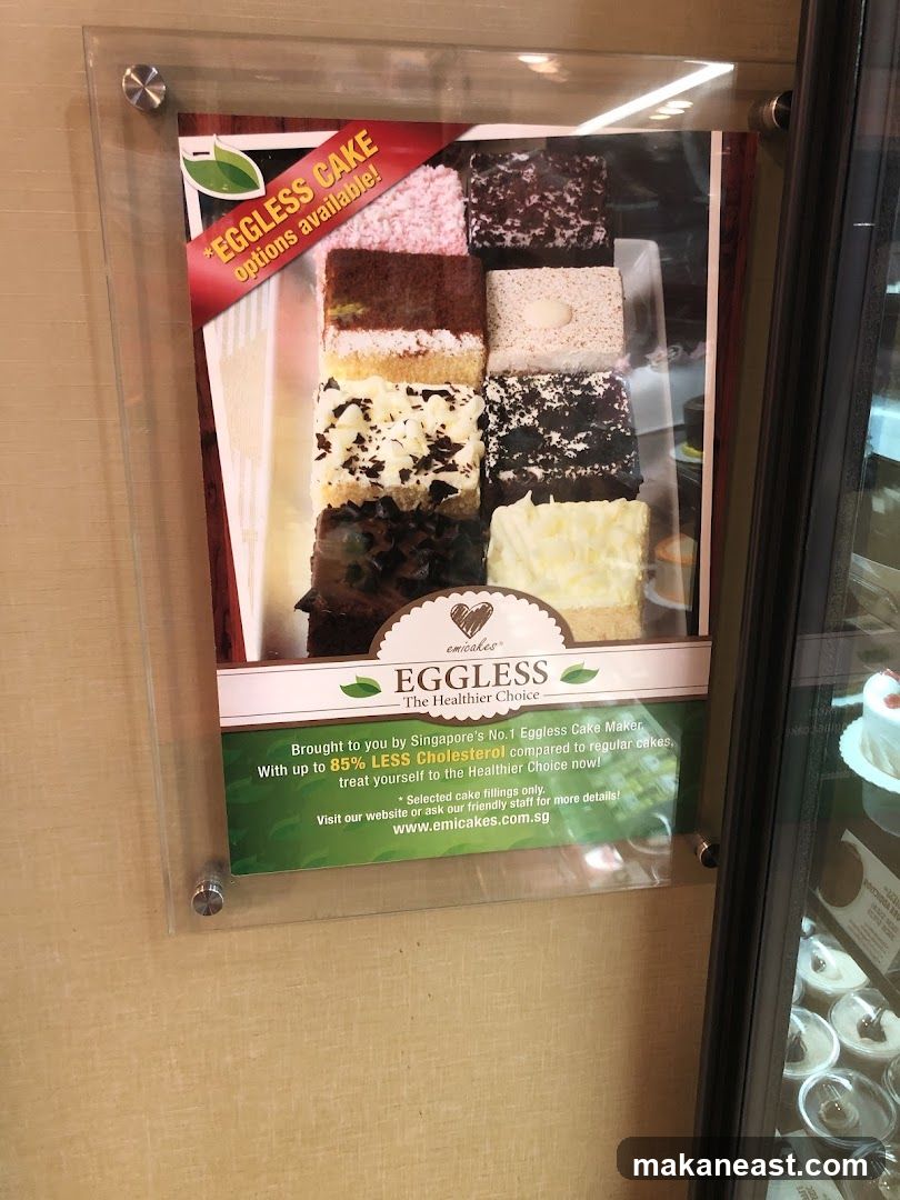 Eggless Cake Advertisement