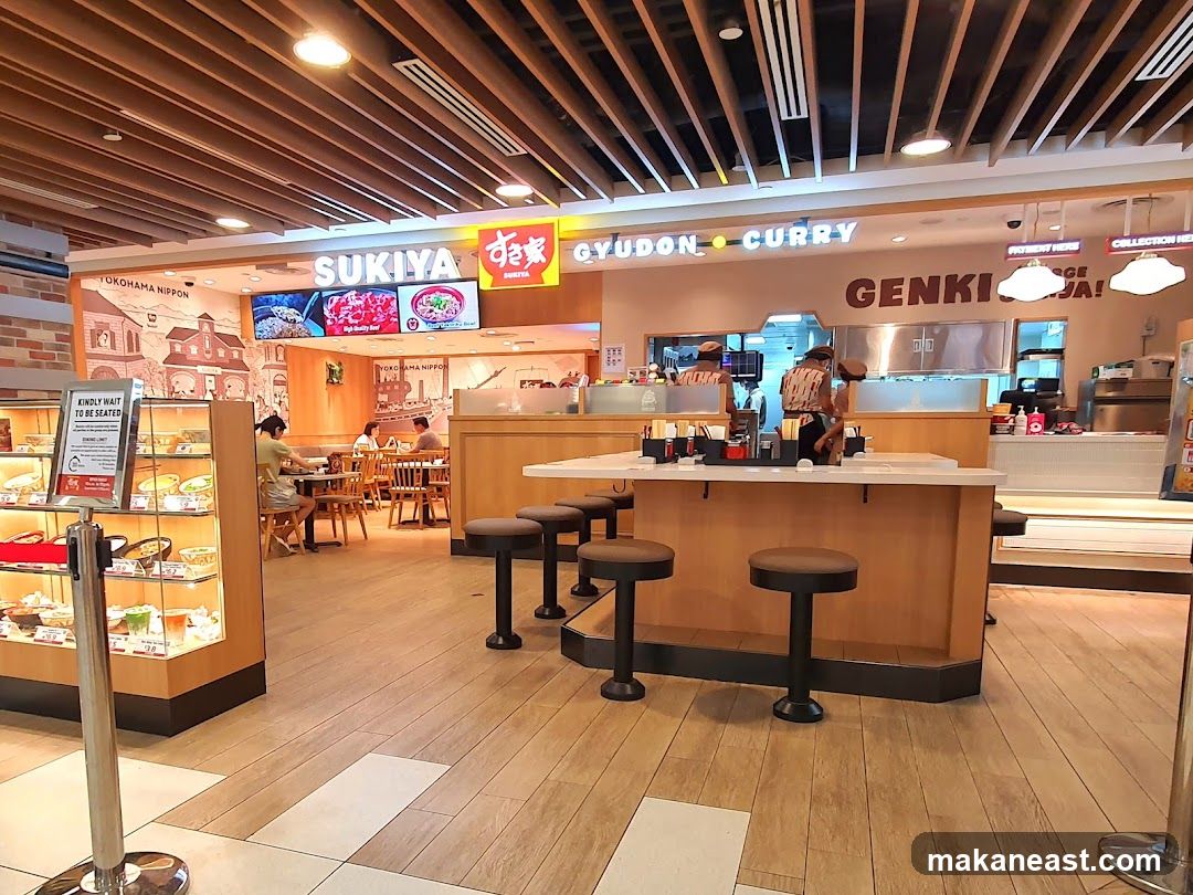 Sukiya Restaurant Interior