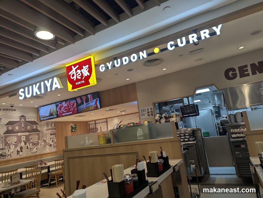Sukiya Restaurant Interior