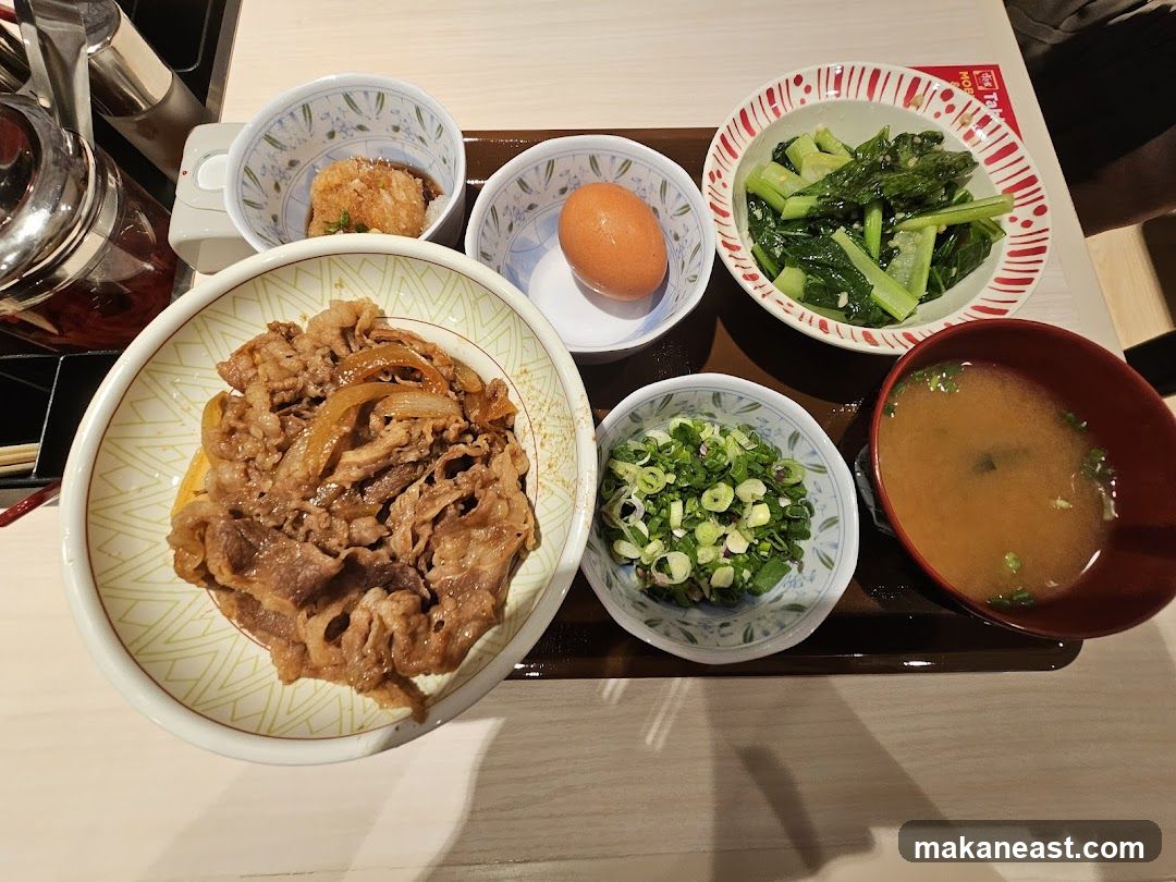 Beef Bowl Meal