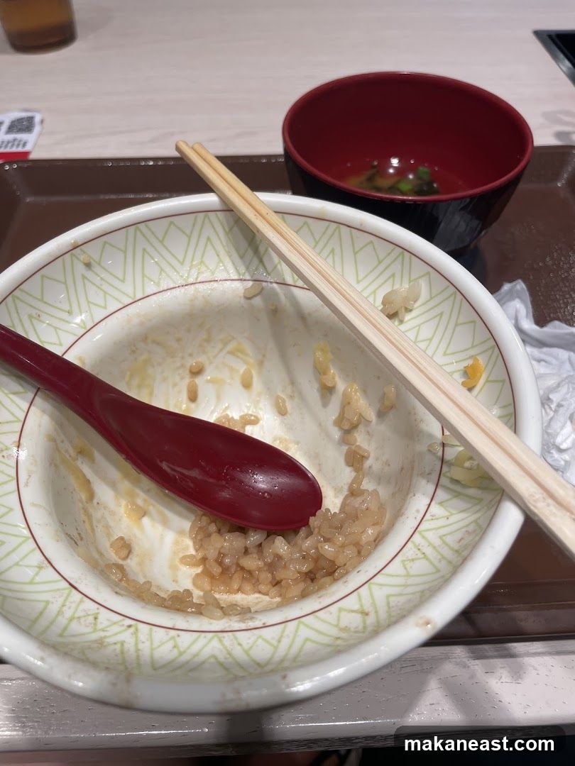 Leftover Rice and Soup