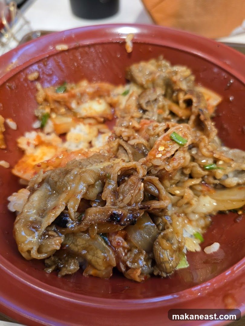 Beef and Rice Bowl
