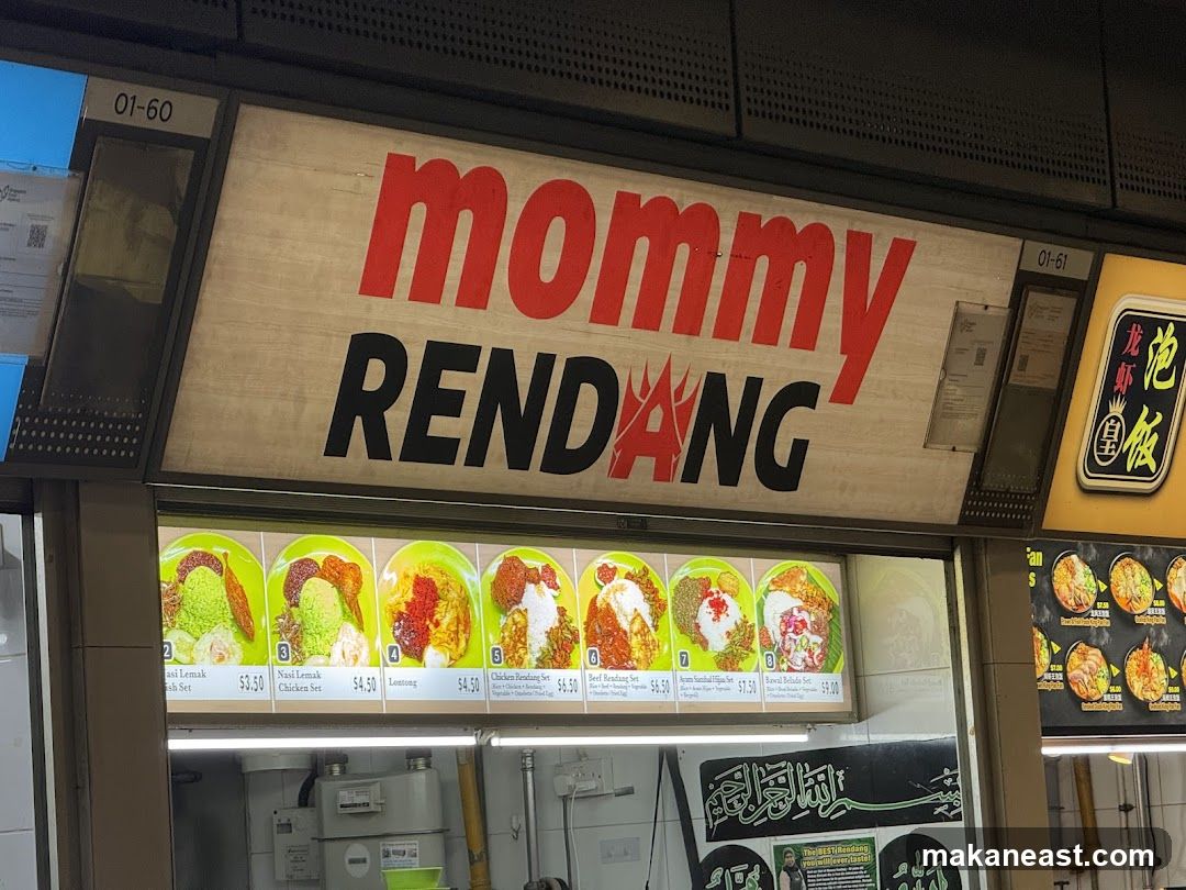 Mommy Rendang Menu