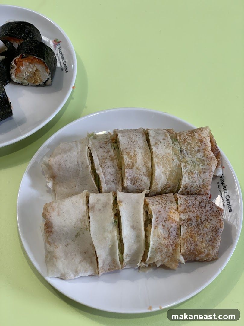 Spring Rolls and Sushi