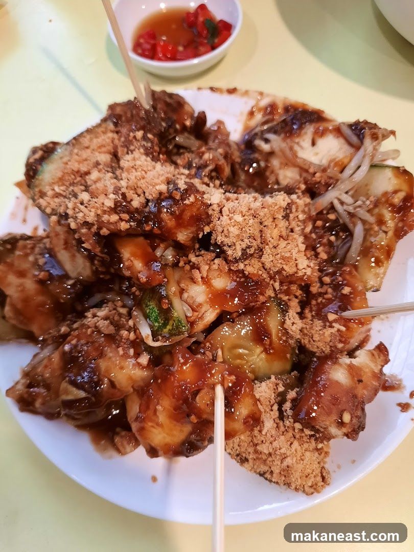 Rojak with Chili Dip