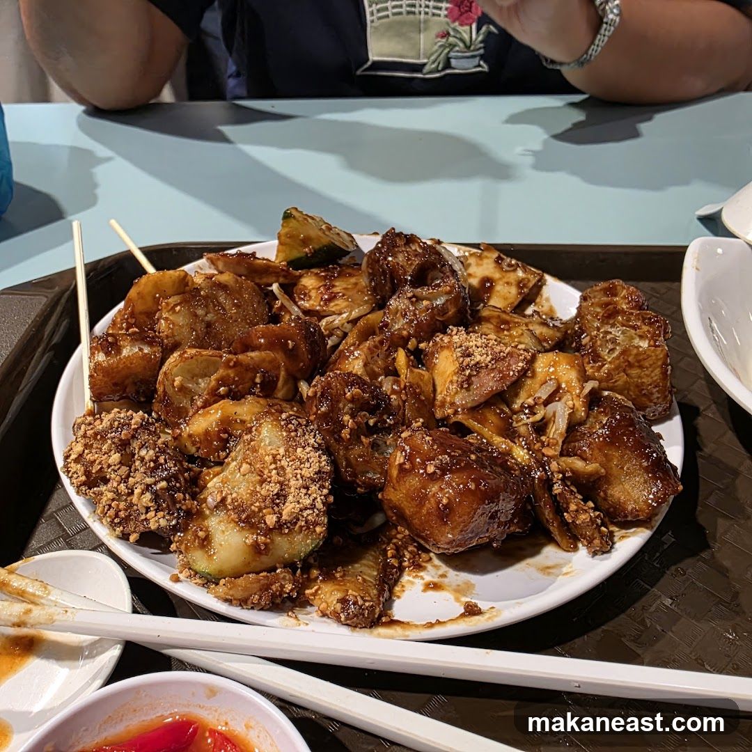 Plate of Rojak