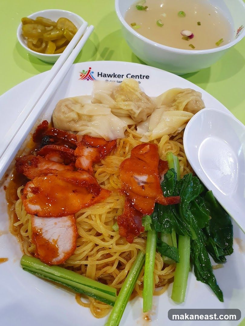 Wonton Noodles with Char Siu