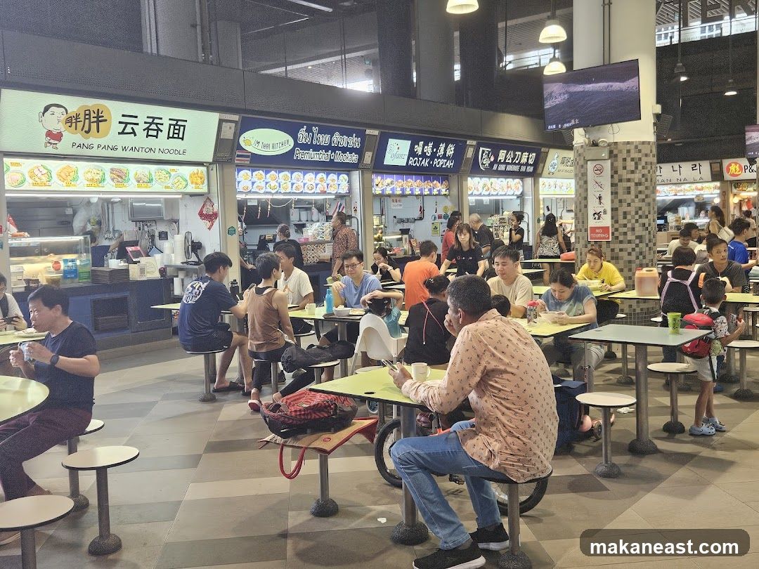 Busy Food Court