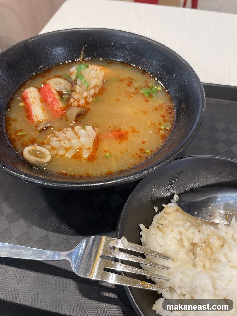 Seafood Soup with Rice