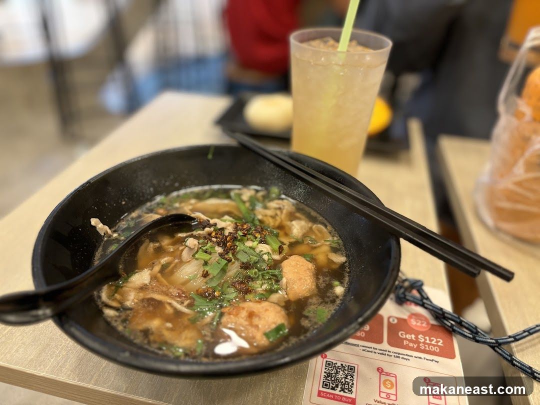Noodle Soup and Drink