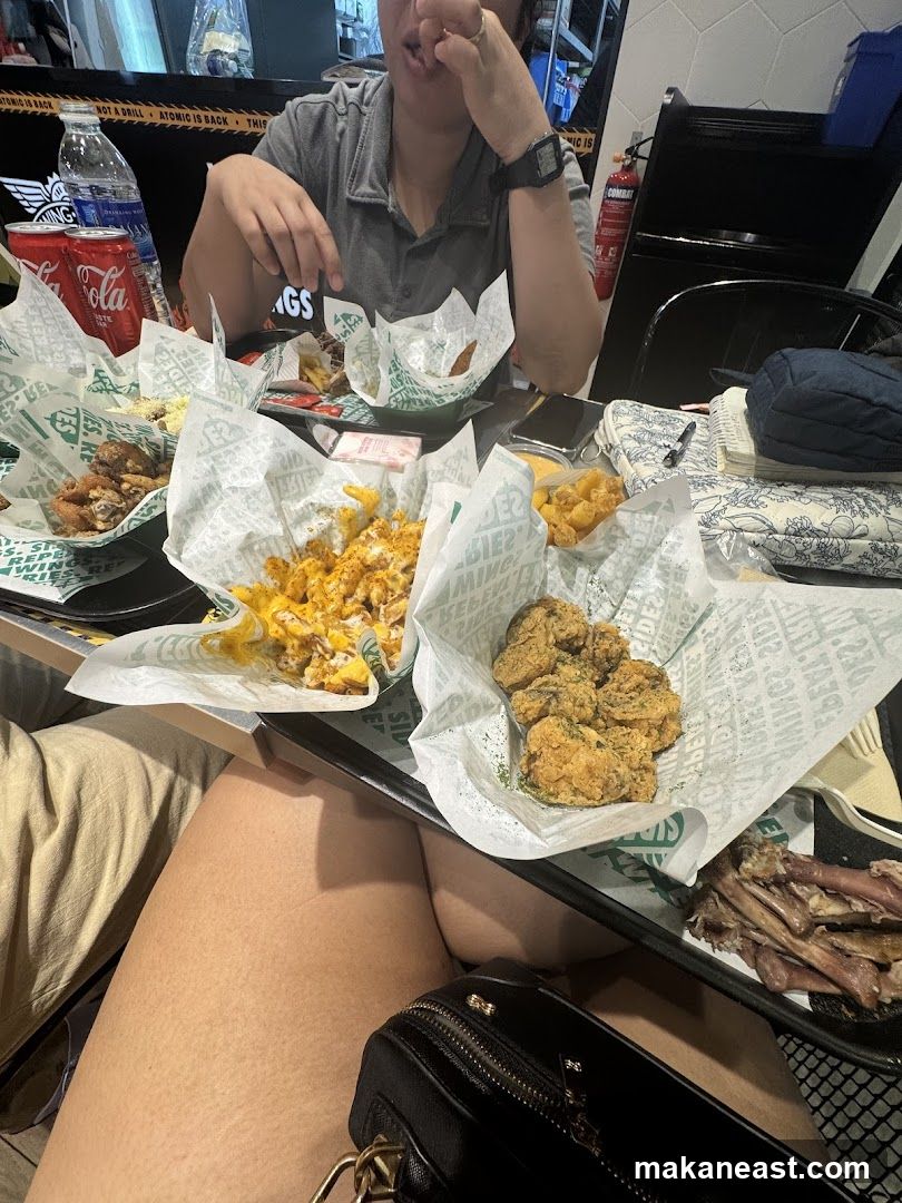 Fried Chicken and Fries