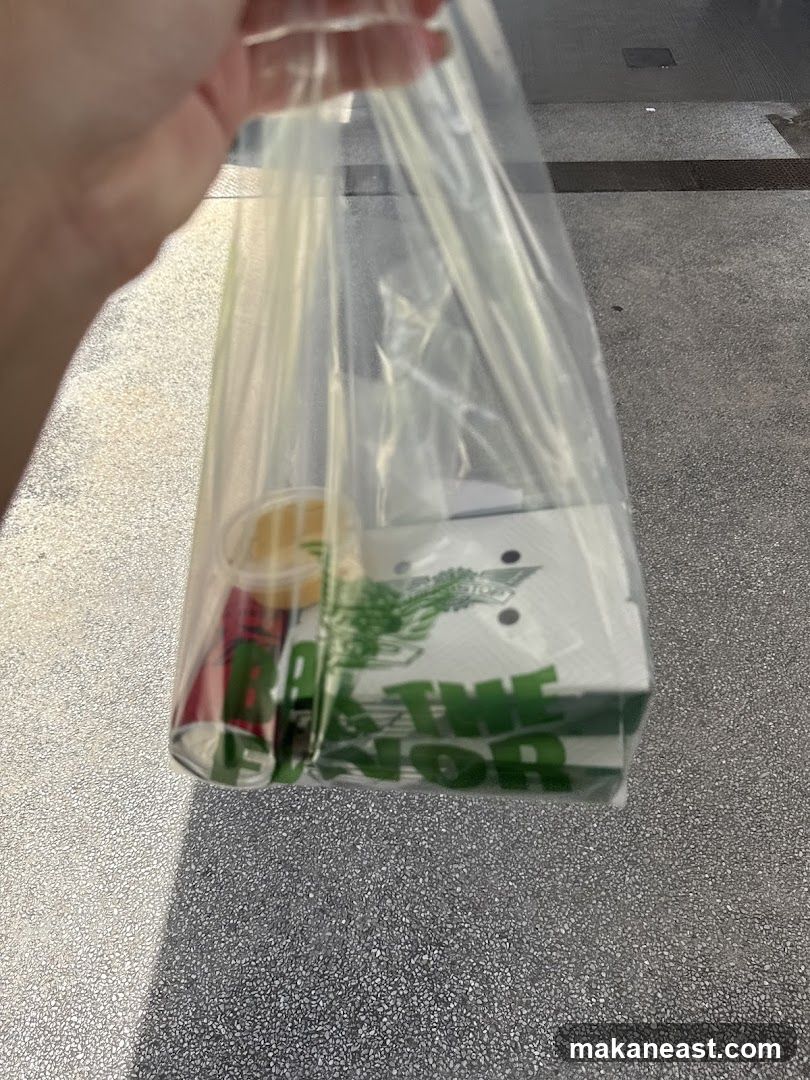 Takeout Bag with Food Containers