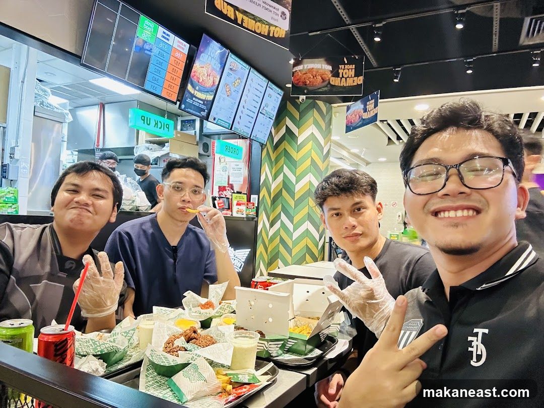 Friends Enjoying a Meal