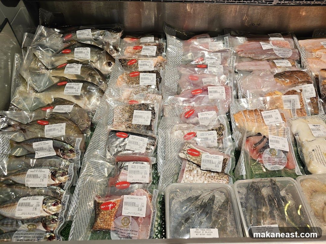 Fresh Seafood Display