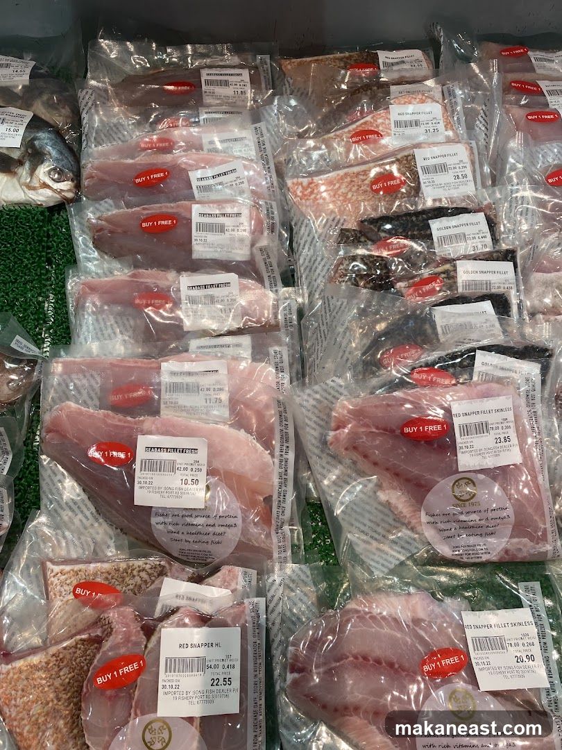 Packaged Fish Fillets