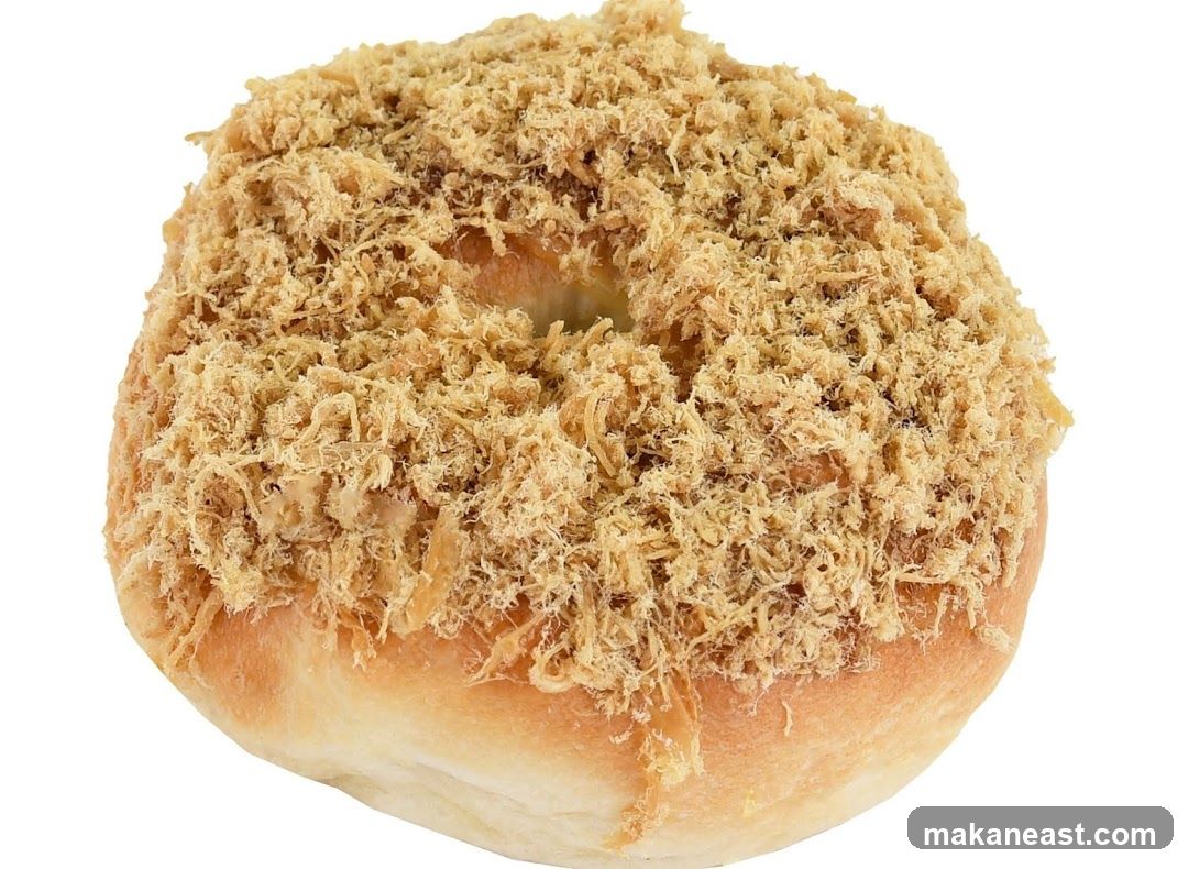 Savory Pork Floss Bun