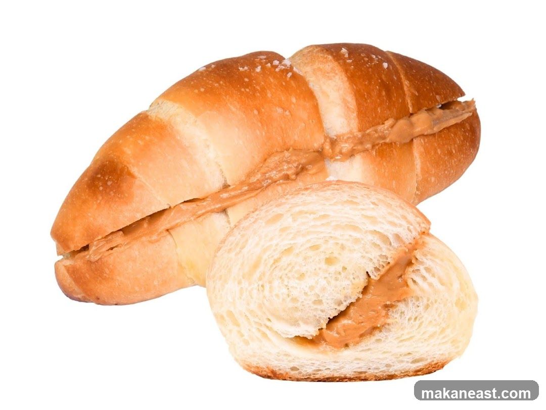 Peanut Butter Croissant