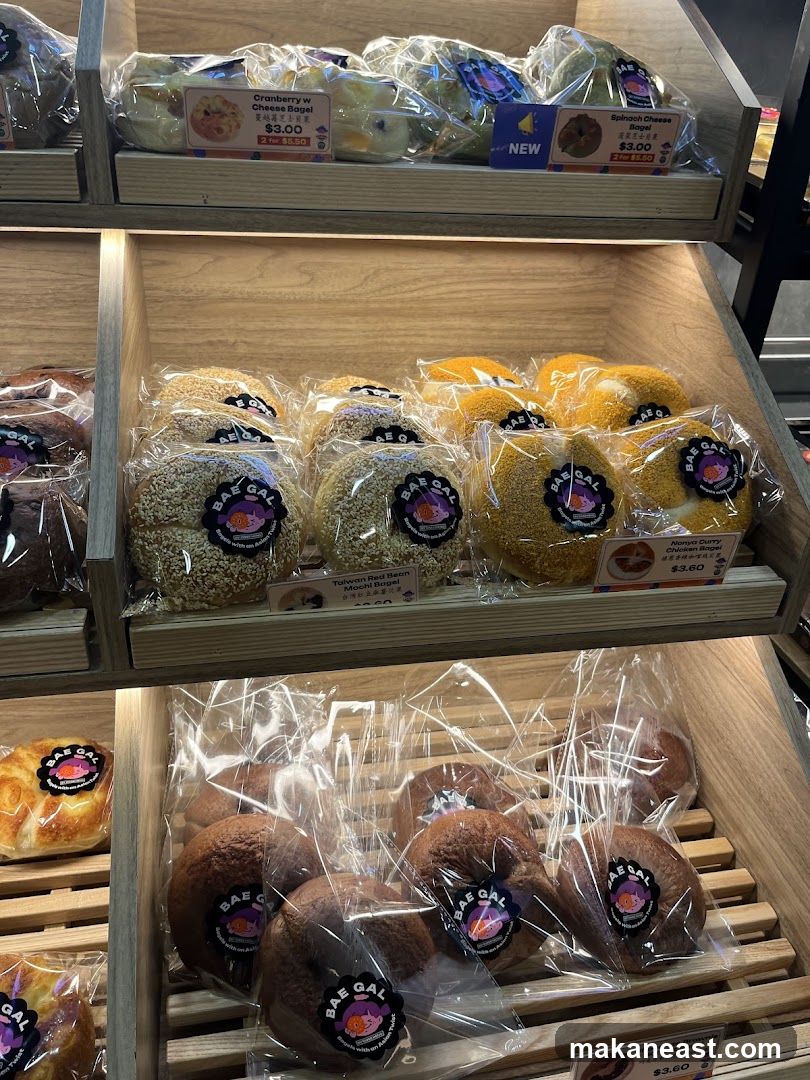 Bagels on Display