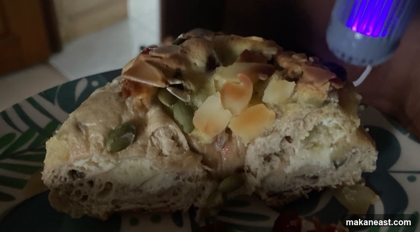 Slice of Bread with Toppings