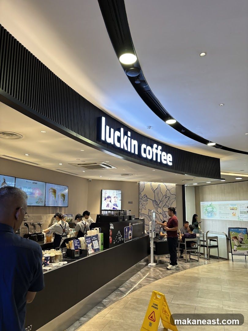 Luckin Coffee Interior