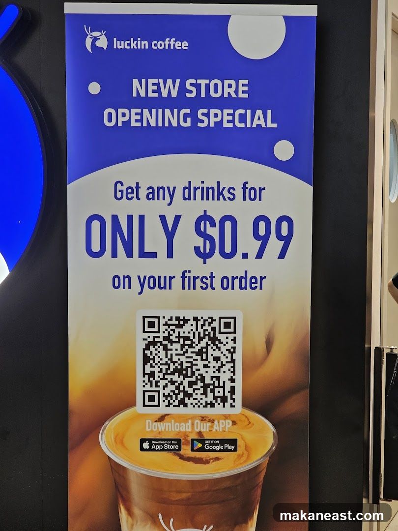 Luckin Coffee New Store Opening Special