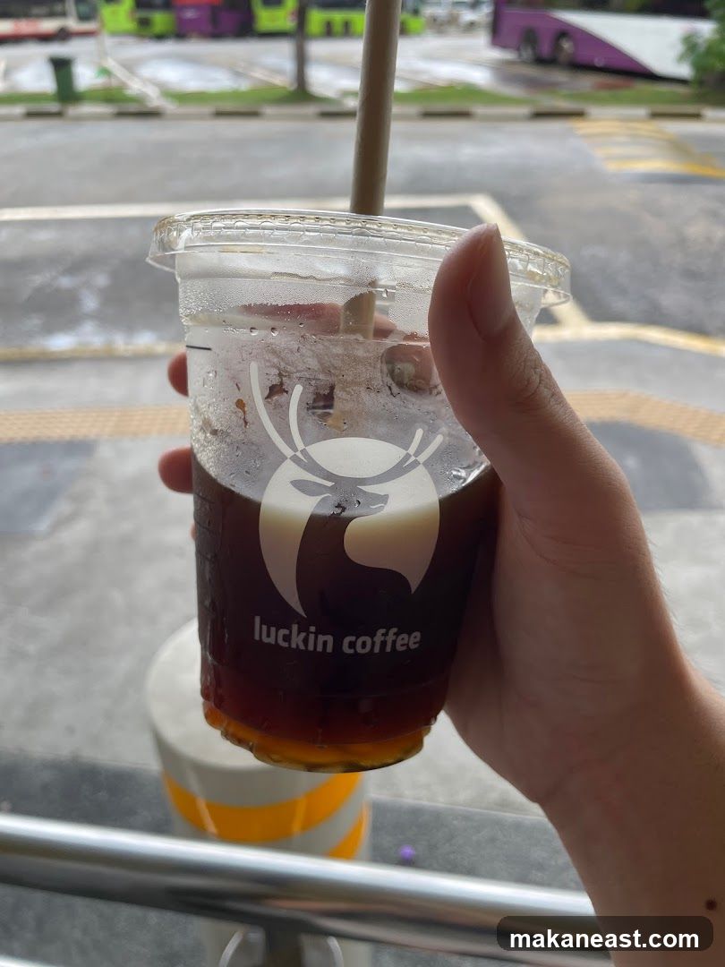 Iced Coffee from Luckin Coffee