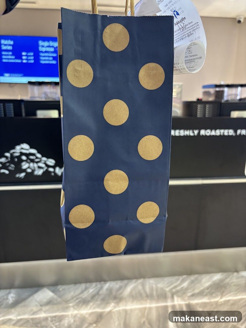 Polka Dot Gift Bag