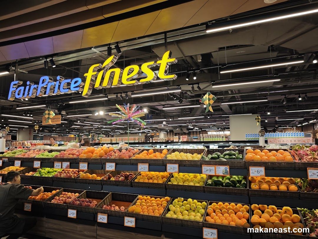 FairPrice Finest Supermarket Produce Section