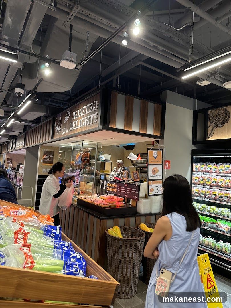 Roasted Delights Counter