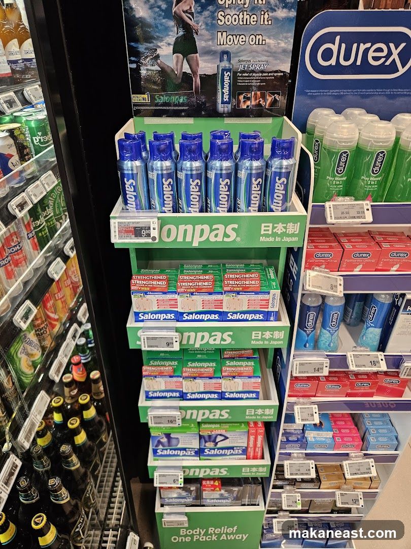 Health and Personal Care Products Display