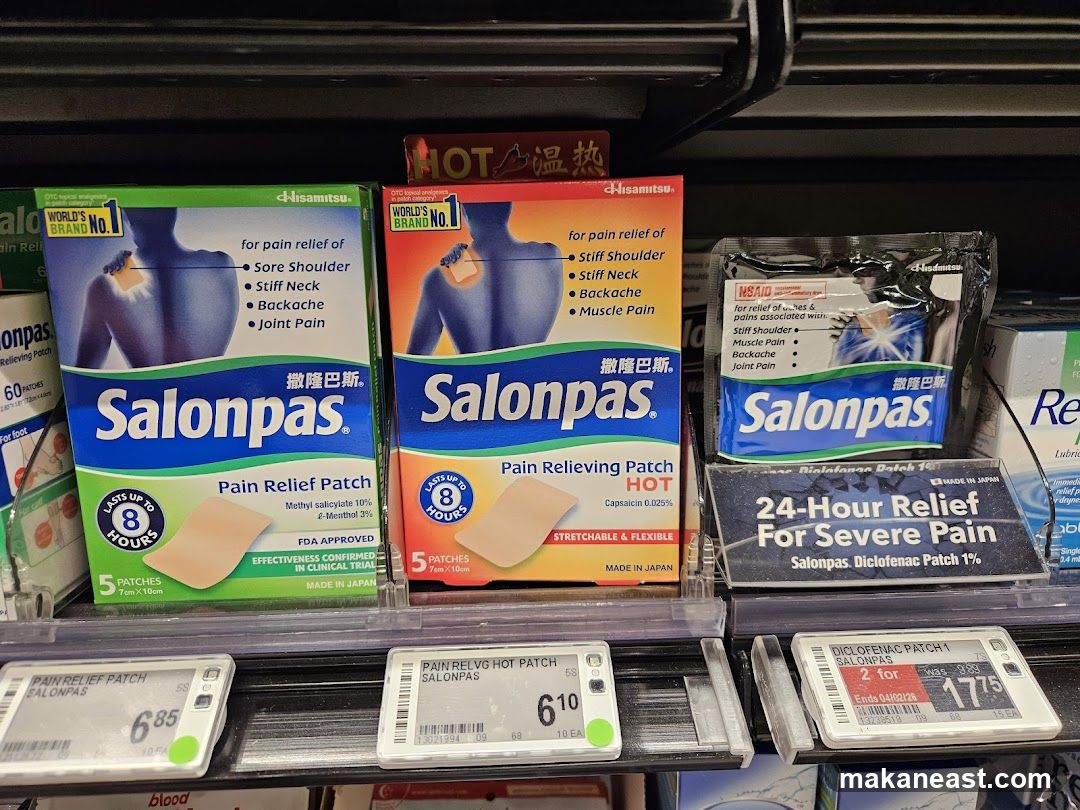 Salonpas Pain Relief Patches