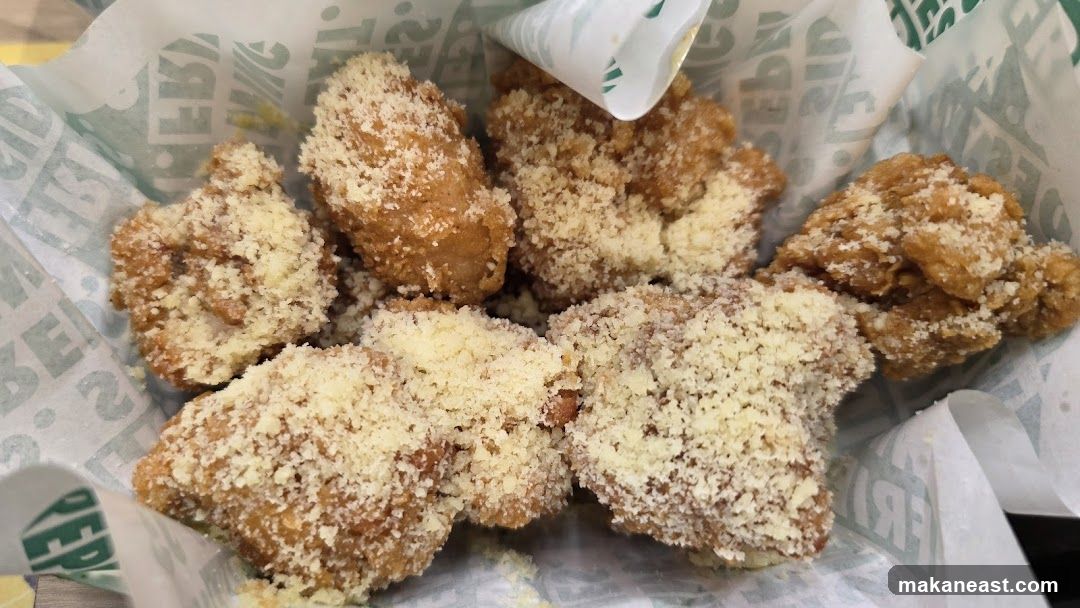 Parmesan Garlic Chicken Wings