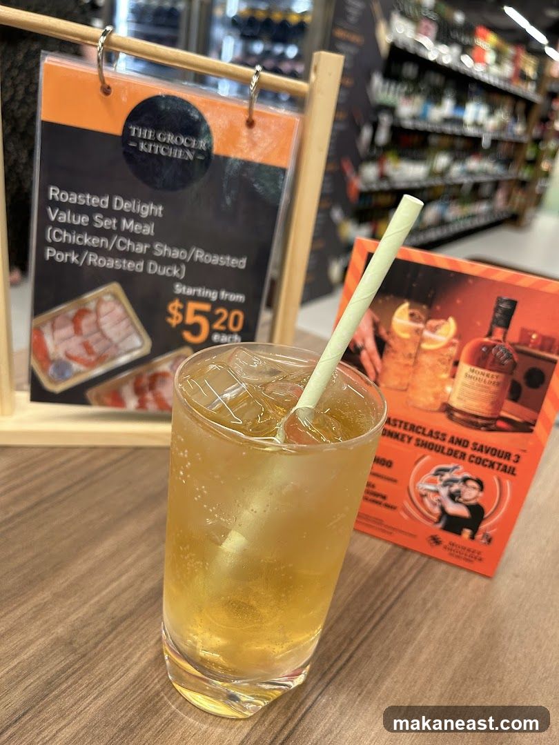 The Grocer Kitchen Set Meal and Monkey Shoulder Cocktail Promotion