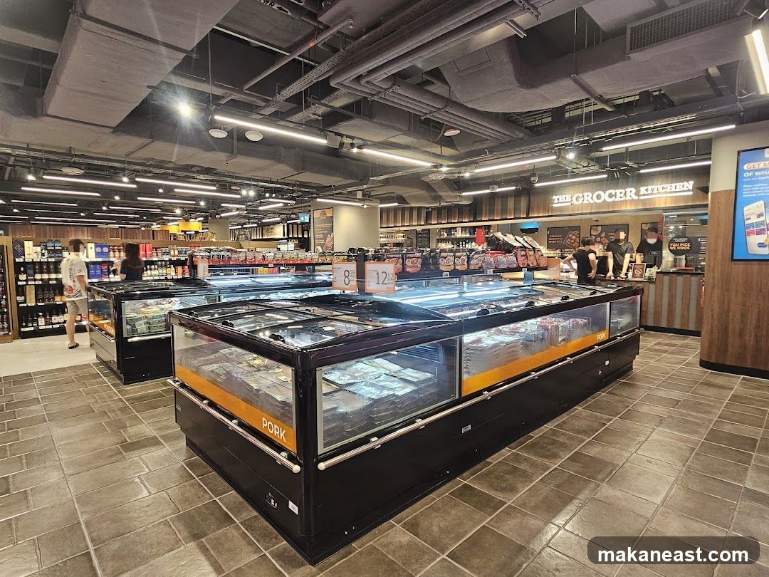 Supermarket Meat Section
