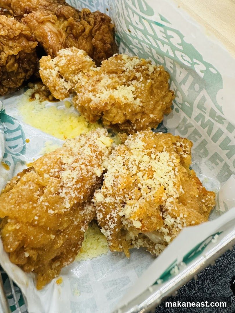 Fried Chicken with Cheese