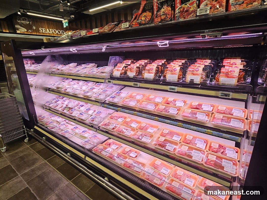 Meat and Seafood Display